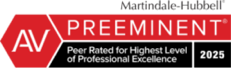 Martindale AV Preeminent 2025